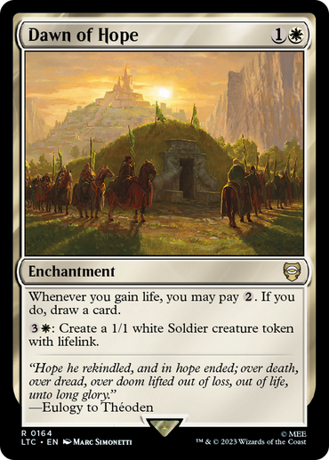 Dawn of Hope (LTC-164) - Tales of Middle-earth Commander