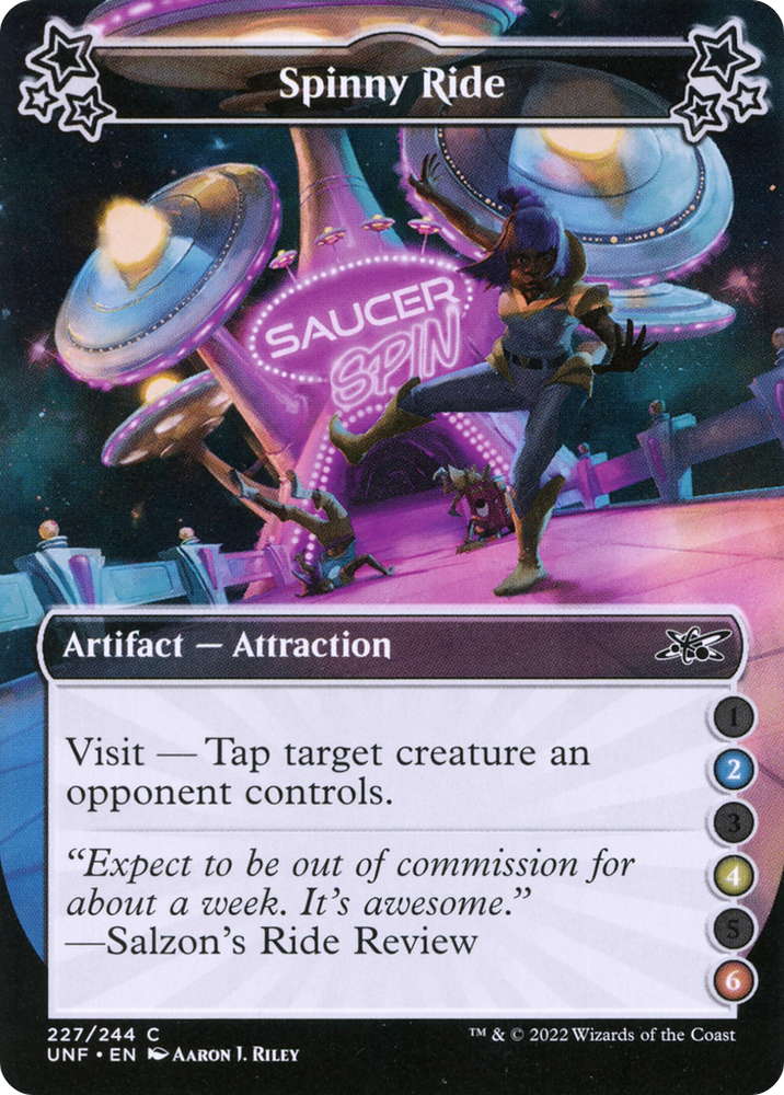 Spinny Ride (2-4-6) (UNF-227B) - Unfinity Foil
