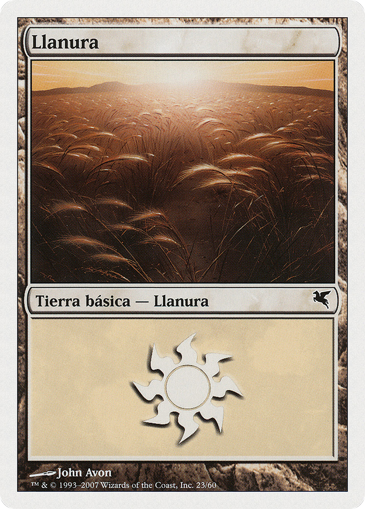 Plains (Spanish) - "Llanura" (J23) (PSAL-J23) - Salvat 2005