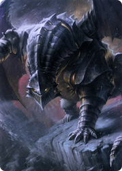 Chardalyn Dragon // Chardalyn Dragon (ACLB-009) - Battle for Baldur's Gate Art Series (Borderless) Foil