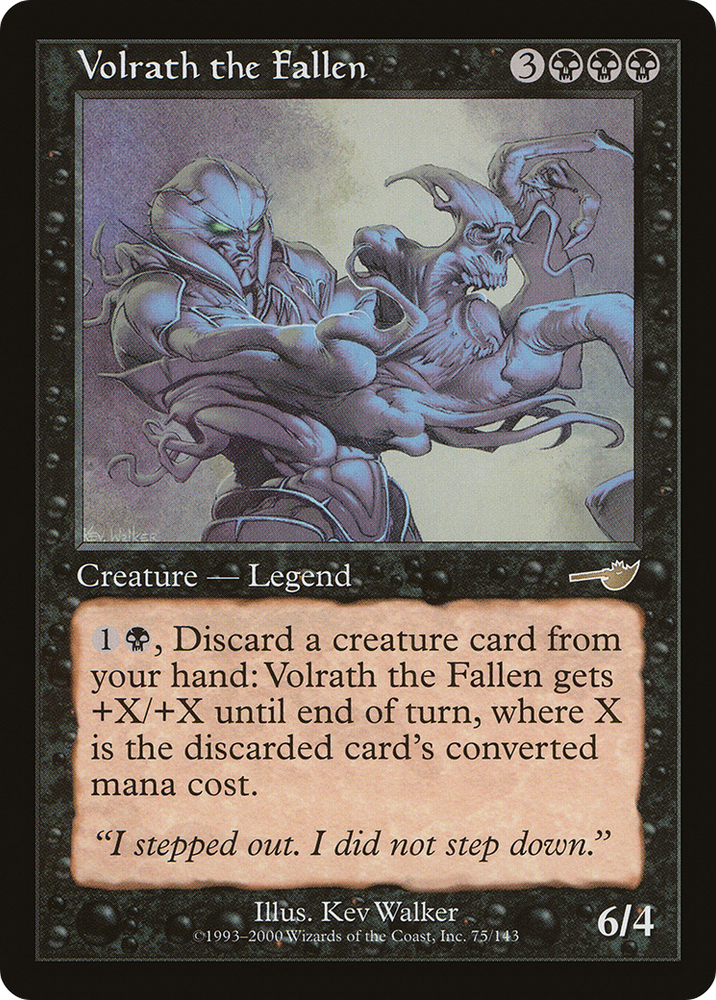 Volrath the Fallen (NMS-075) - Nemesis Foil