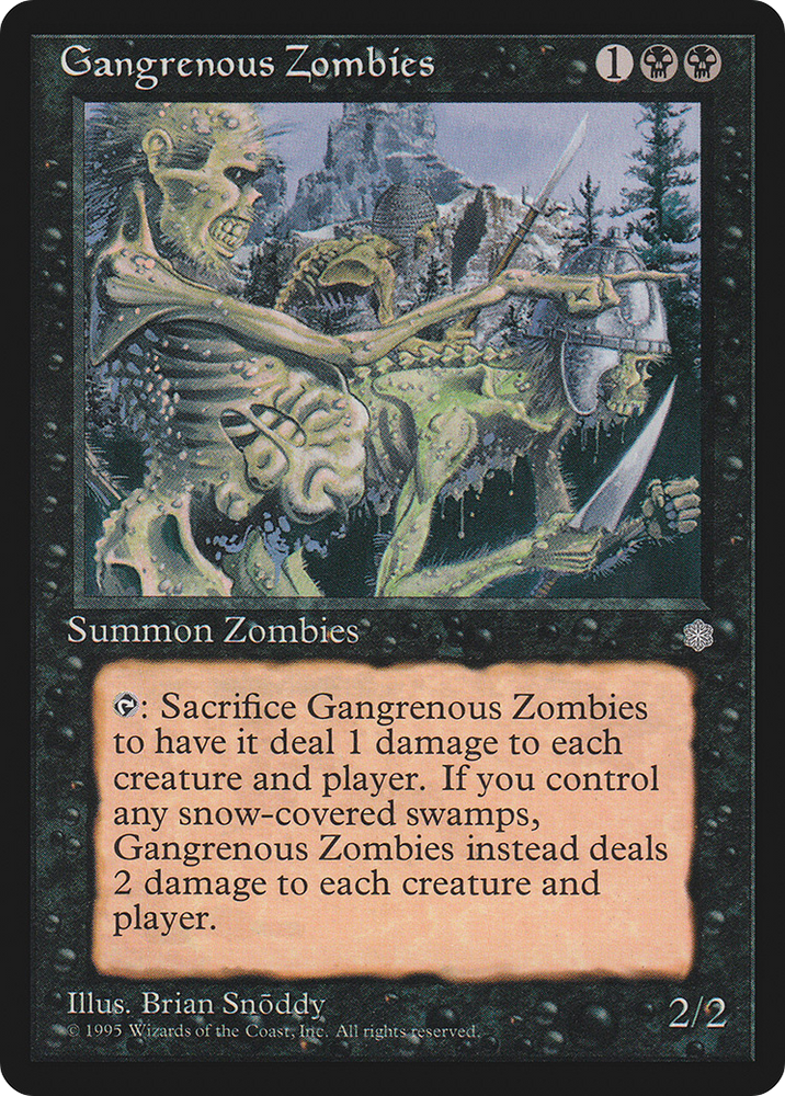 Gangrenous Zombies (ICE-) - Ice Age