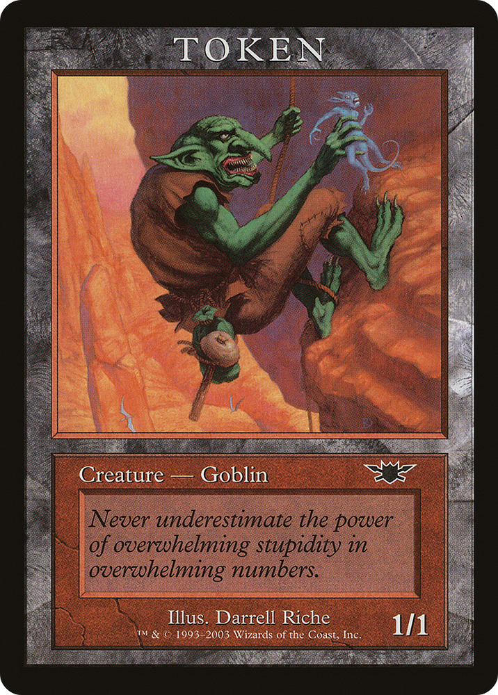 Goblin Token (LGN) (MPRP-005) - Magic Player Rewards 2003