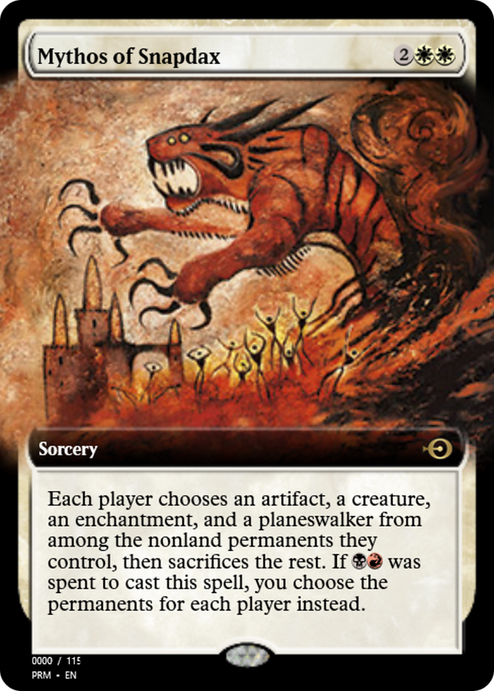 Mythos of Snapdax (PRM-80829) - Magic Online Promos Foil
