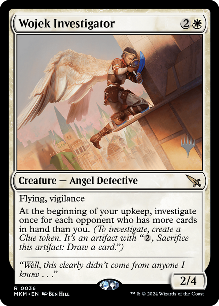 Wojek Investigator (PPMKM-036) - Murders at Karlov Manor Promos Foil