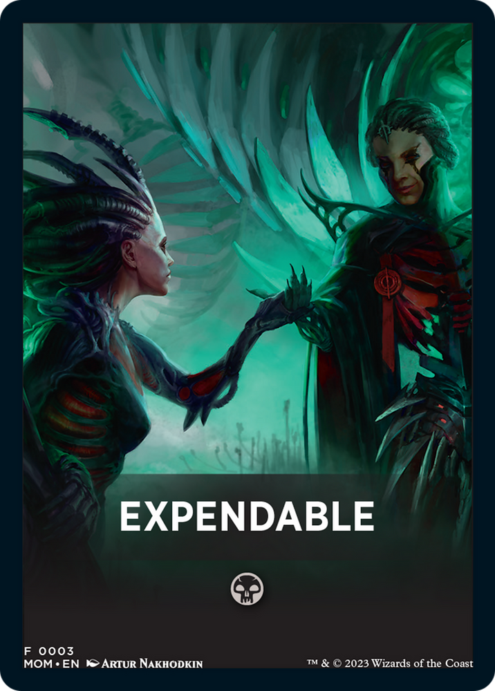 Expendable (FMOM-003) - March of the Machine Jumpstart Front Cards