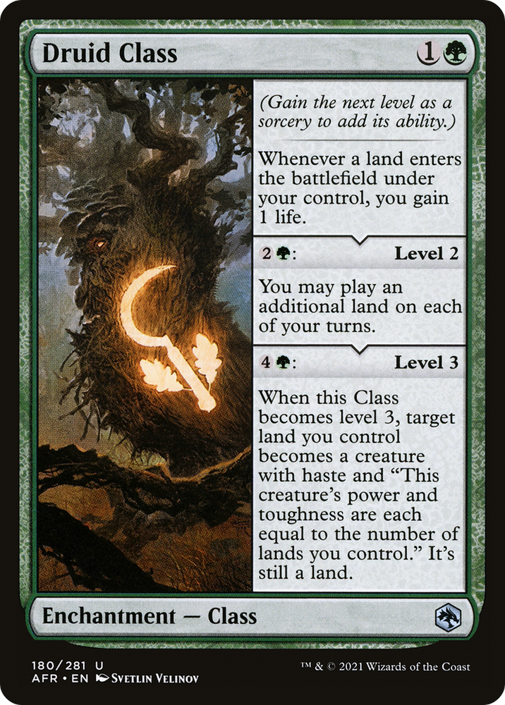 Druid Class (AFR-180) - Adventures in the Forgotten Realms
