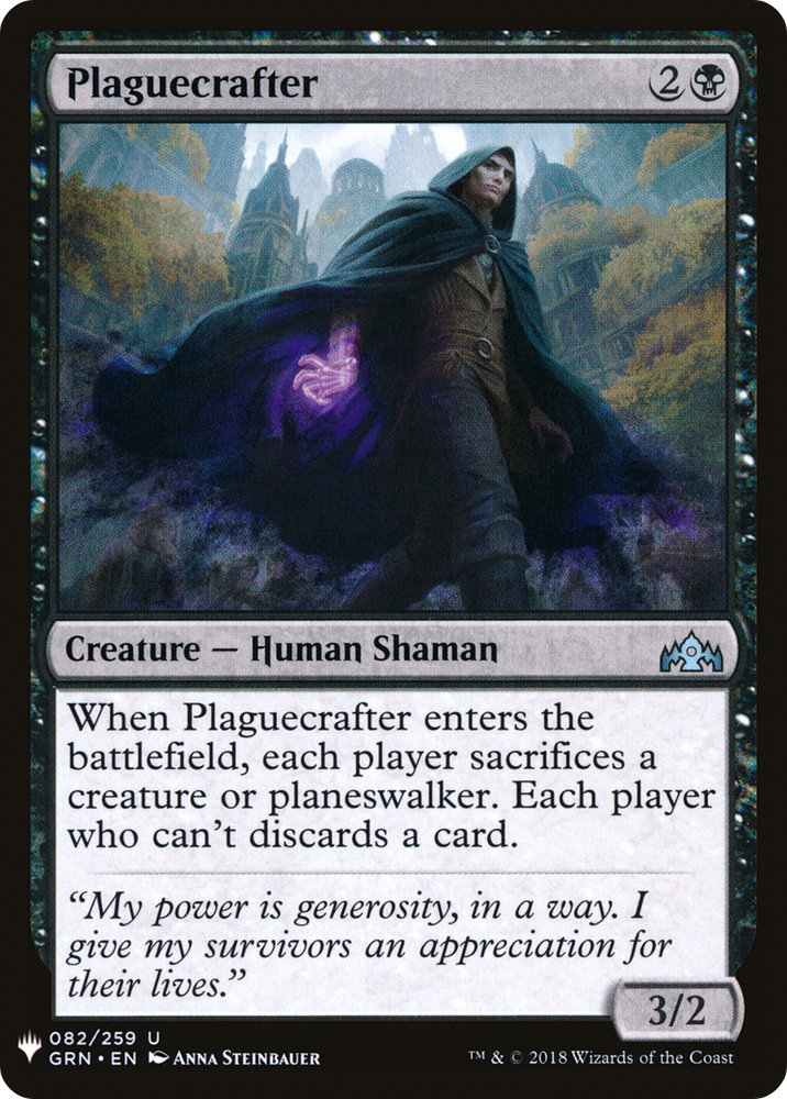 Plaguecrafter (LIST-GRN-82) - The List