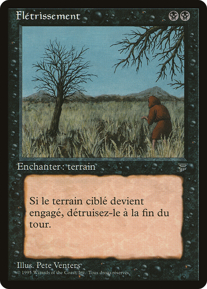 Blight (French) - "Fletrissement" (REN-) - Renaissance