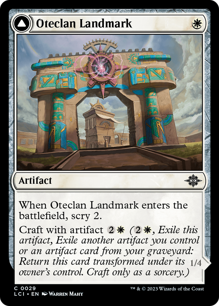 Oteclan Landmark (LCI-029) - The Lost Caverns of Ixalan