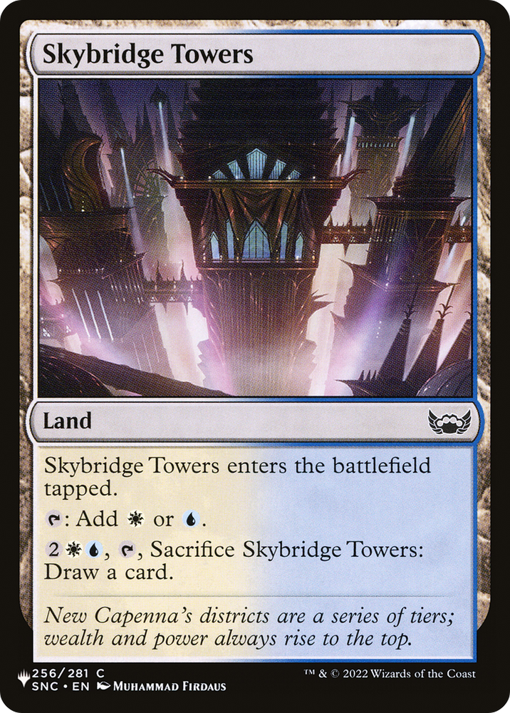 Skybridge Towers (LIST-SNC-256) - The List