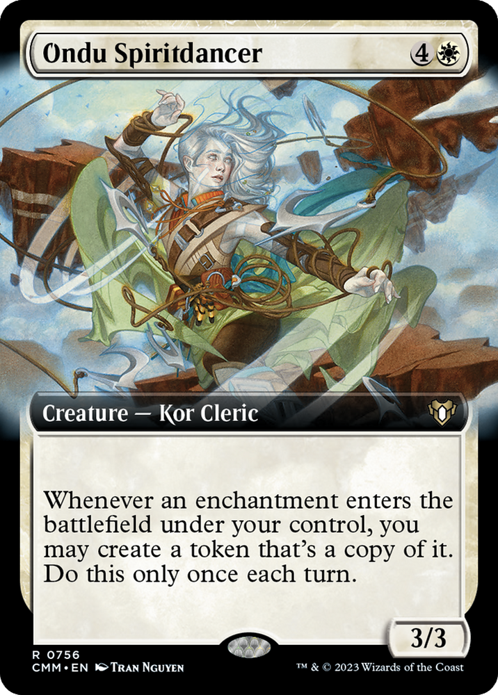 Ondu Spiritdancer (Extended Art) (CMM-756) - Commander Masters: (Extended Art)