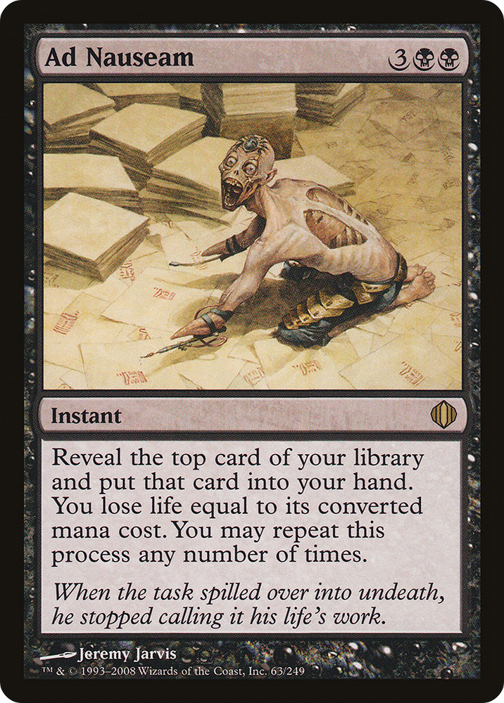 Ad Nauseam (ALA-063) - Shards of Alara Foil