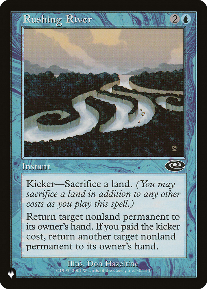 Rushing River (LIST-PLS-30) - The List