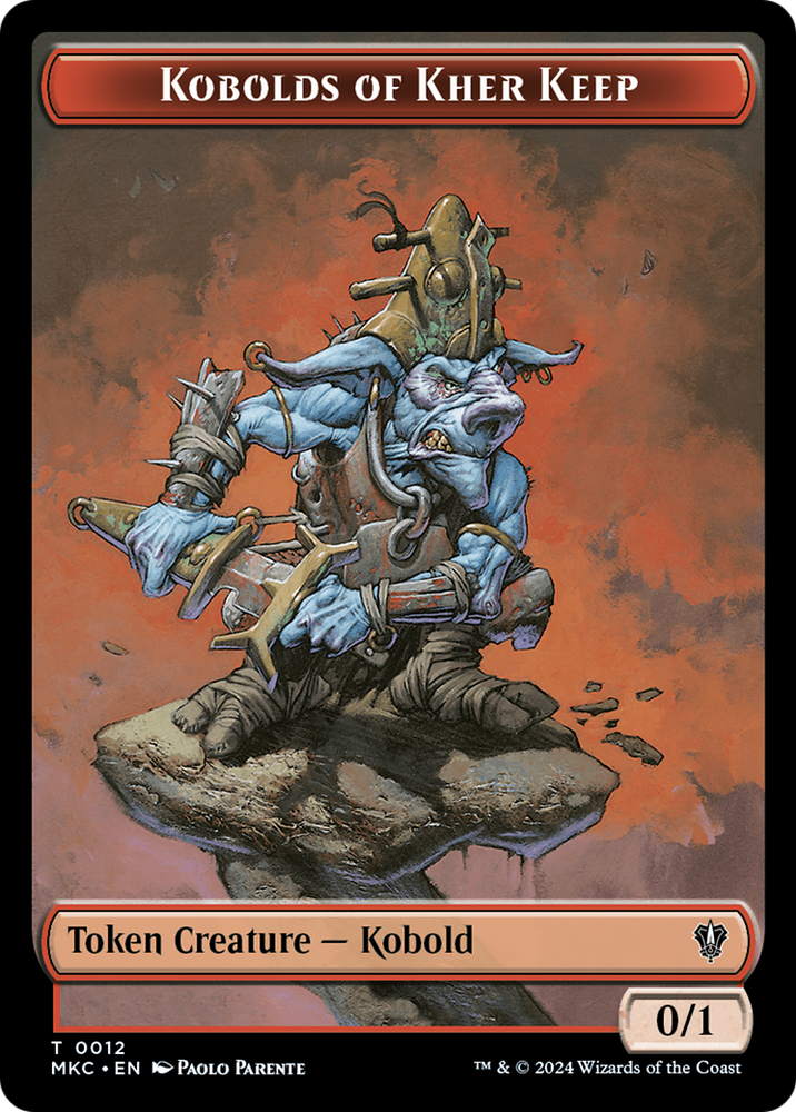 Kobolds of Kher Keep (TMKC-012) - Murders at Karlov Manor Commander Tokens Foil