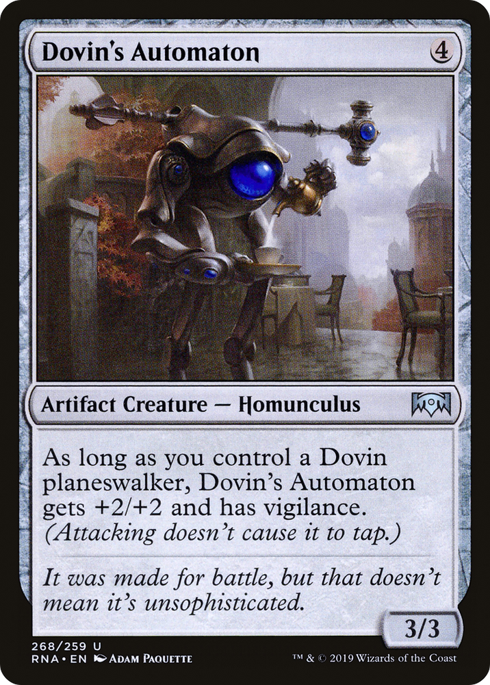 Dovin's Automaton (RNA-268) - Ravnica Allegiance