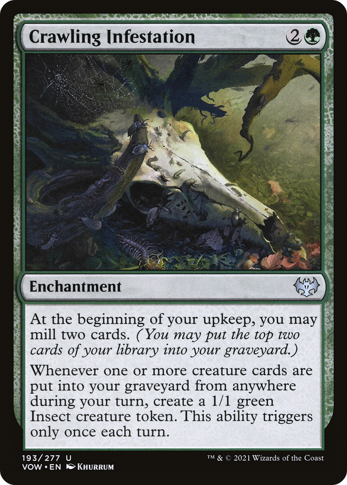 Crawling Infestation (VOW-193) - Innistrad: Crimson Vow