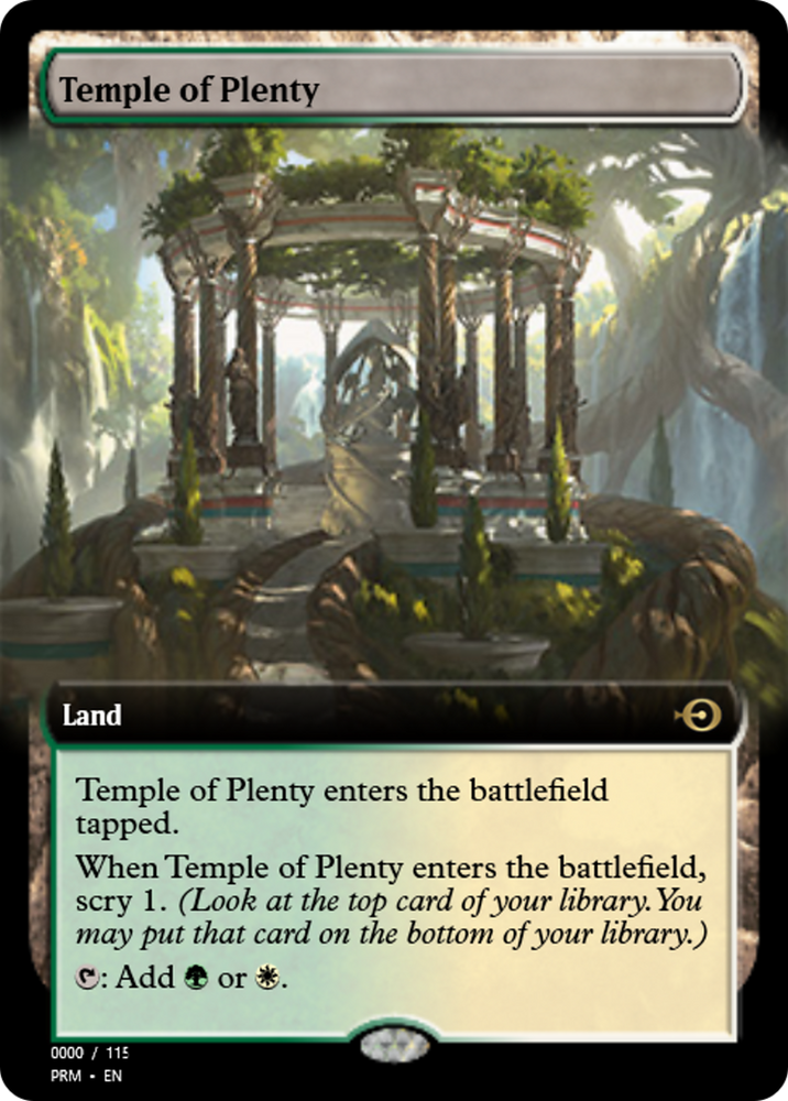 Temple of Plenty (PRM-79879) - Magic Online Promos