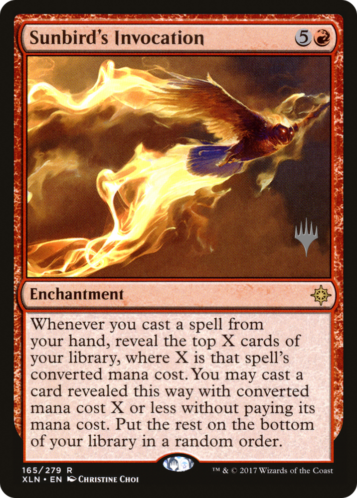 Sunbird's Invocation (PPM20-165P) - Ixalan Promos Foil