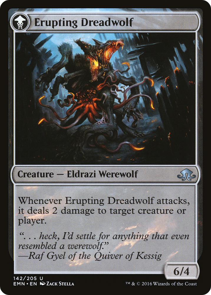 Smoldering Werewolf (EMN-142) - Eldritch Moon: (mooneldrazidfc)