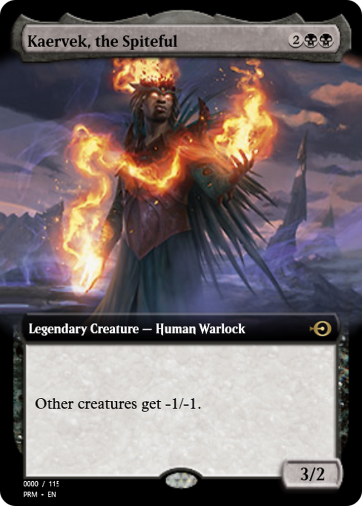Kaervek, the Spiteful (PRM-82014) - Magic Online Promos Foil