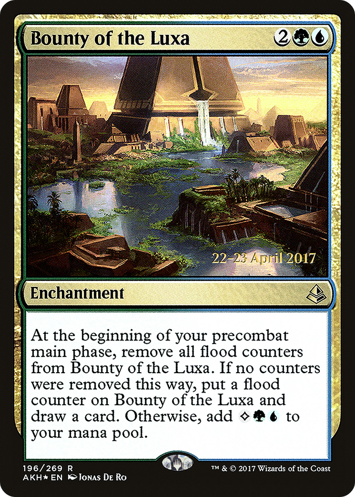 Bounty of the Luxa (PRE-196S) - Amonkhet Promos Foil