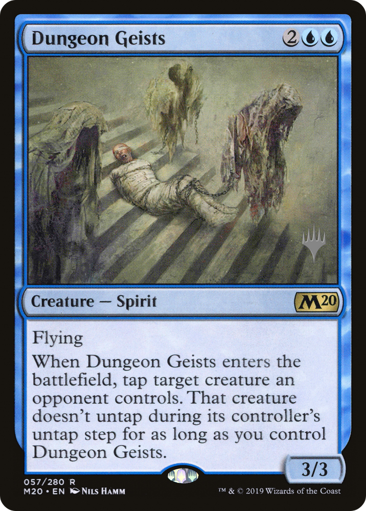 Dungeon Geists (PPM20-57P) - Core Set 2020 Promos