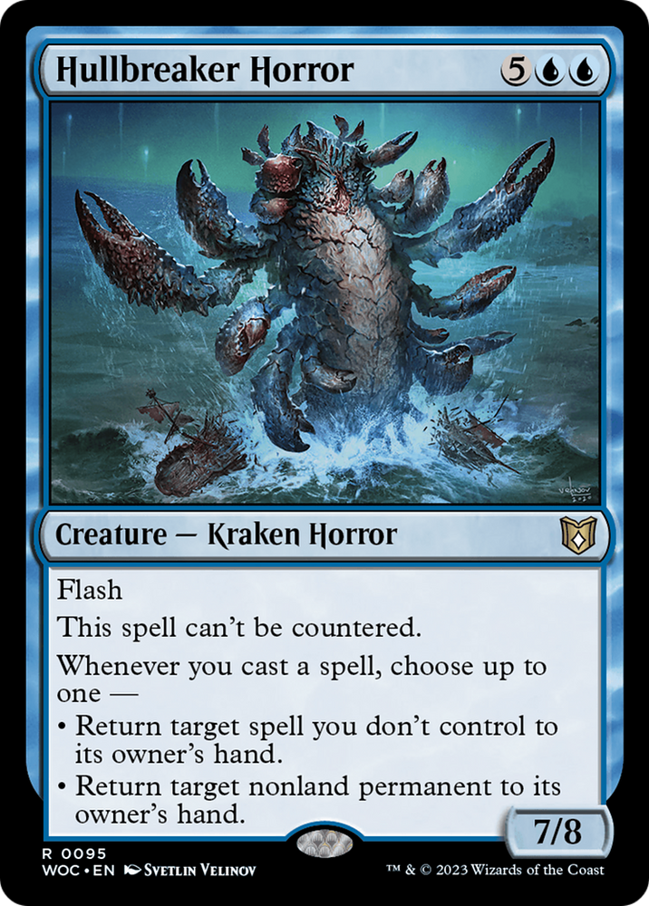 Hullbreaker Horror (WOC-095) - Wilds of Eldraine Commander