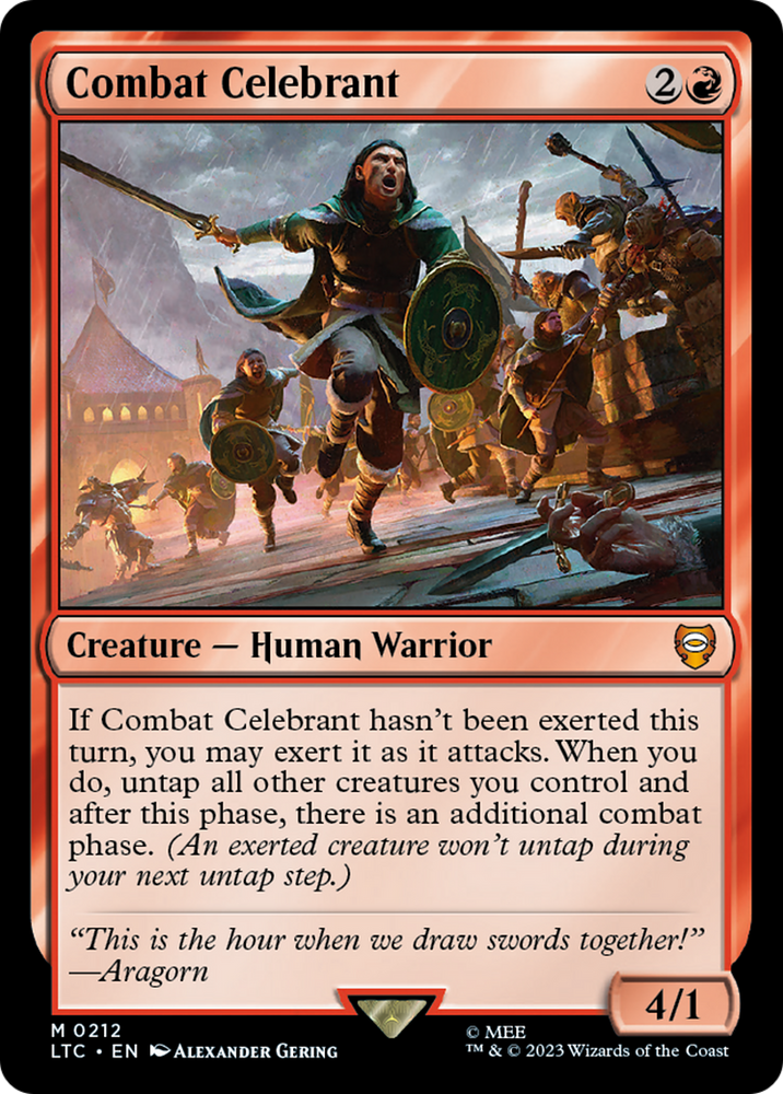 Combat Celebrant (LTC-212) - Tales of Middle-earth Commander