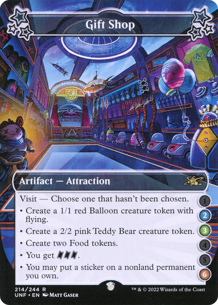 Gift Shop (2-3-6) (UNF-214A) - Unfinity