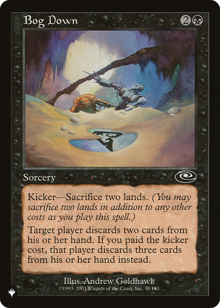 Bog Down (LIST-PLS-39) - The List