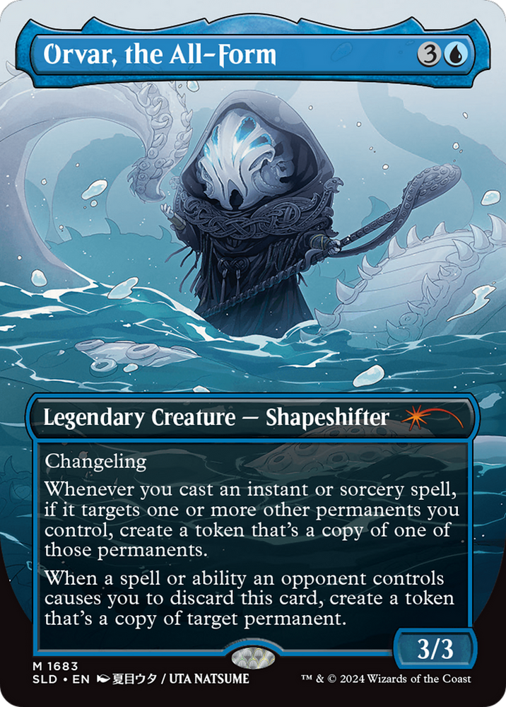 Orvar, the All-Form (SLD-1683) - Secret Lair Drop (Borderless) Foil