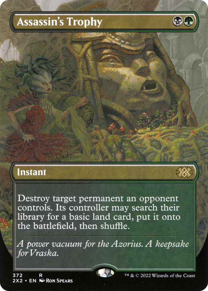 Assassin's Trophy (Borderless) (2X2-372) - Double Masters 2022 (Borderless) Foil