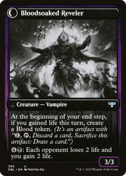 Restless Bloodseeker (DBL-395) - Innistrad: Double Feature: (Double Faced Transform) Foil
