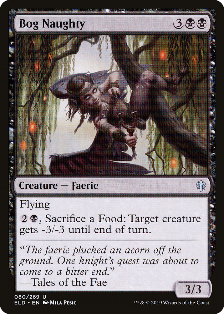 Bog Naughty (ELD-080) - Throne of Eldraine