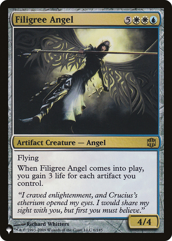 Filigree Angel (LIST-ARB-6) - The List