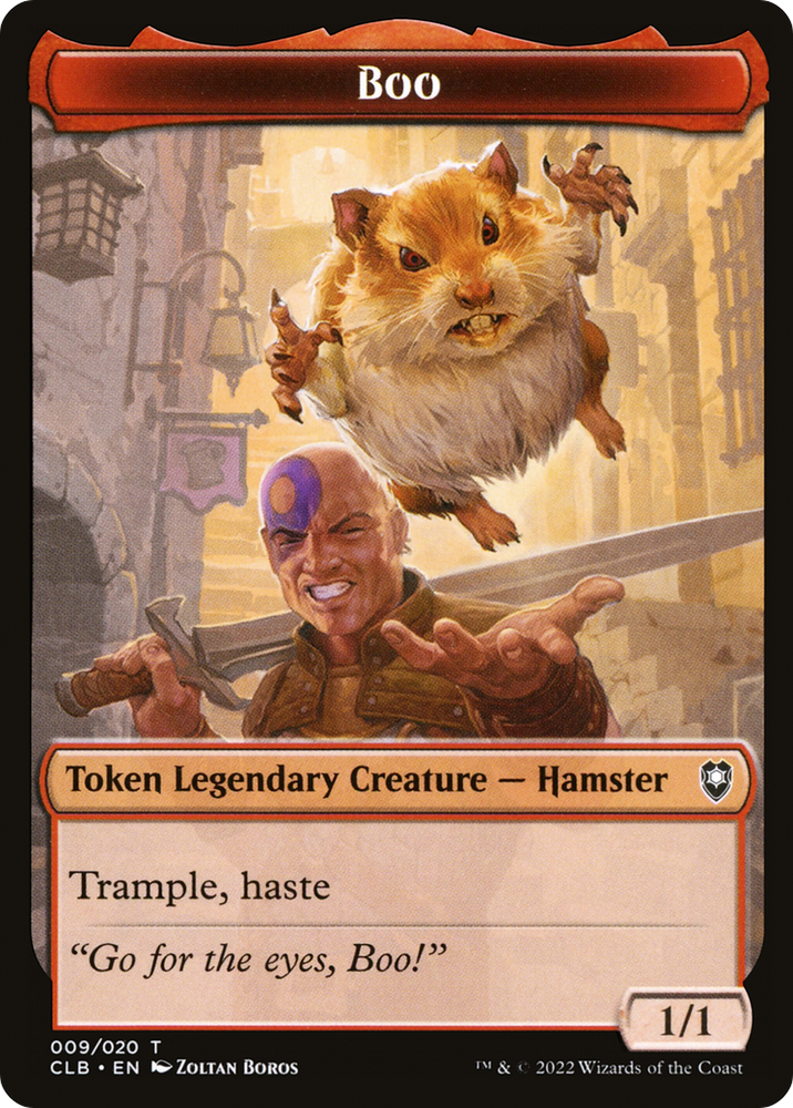 Boo Token (CLB-009) - Battle for Baldur's Gate Tokens Foil