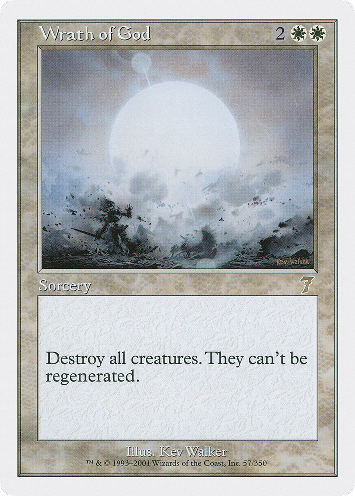 Wrath of God (7ED-057) - Seventh Edition