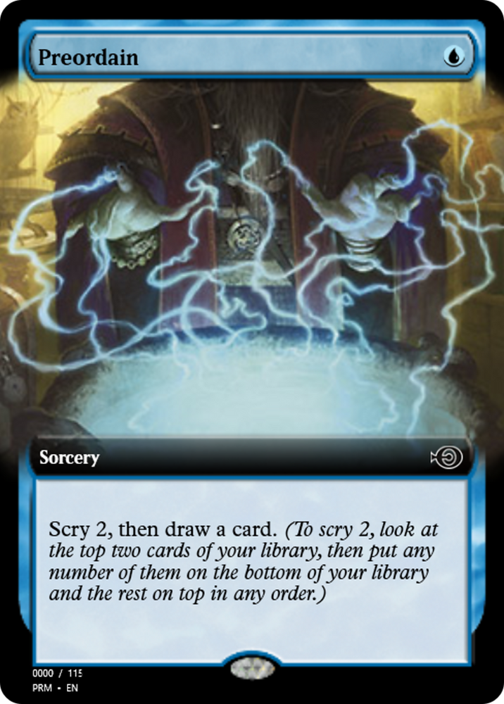Preordain (PRM-86092) - Magic Online Promos