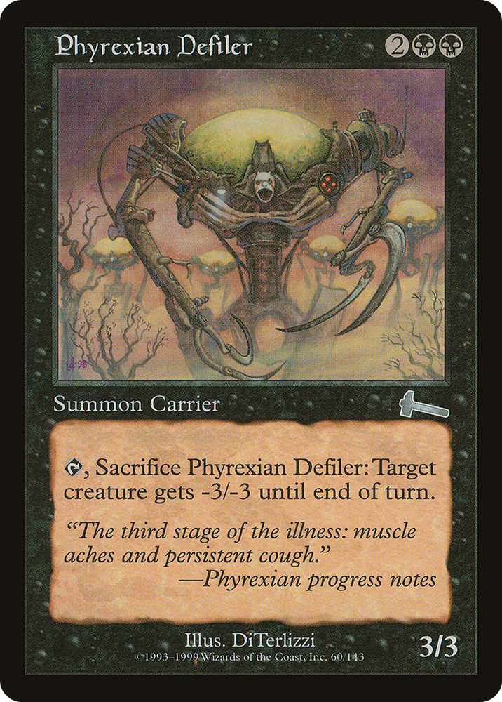 Phyrexian Defiler (ULG-060) - Urza's Legacy