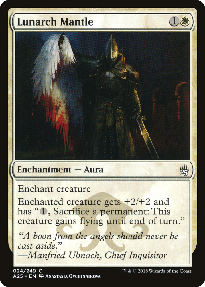 Lunarch Mantle (A25-024) - Masters 25 Foil