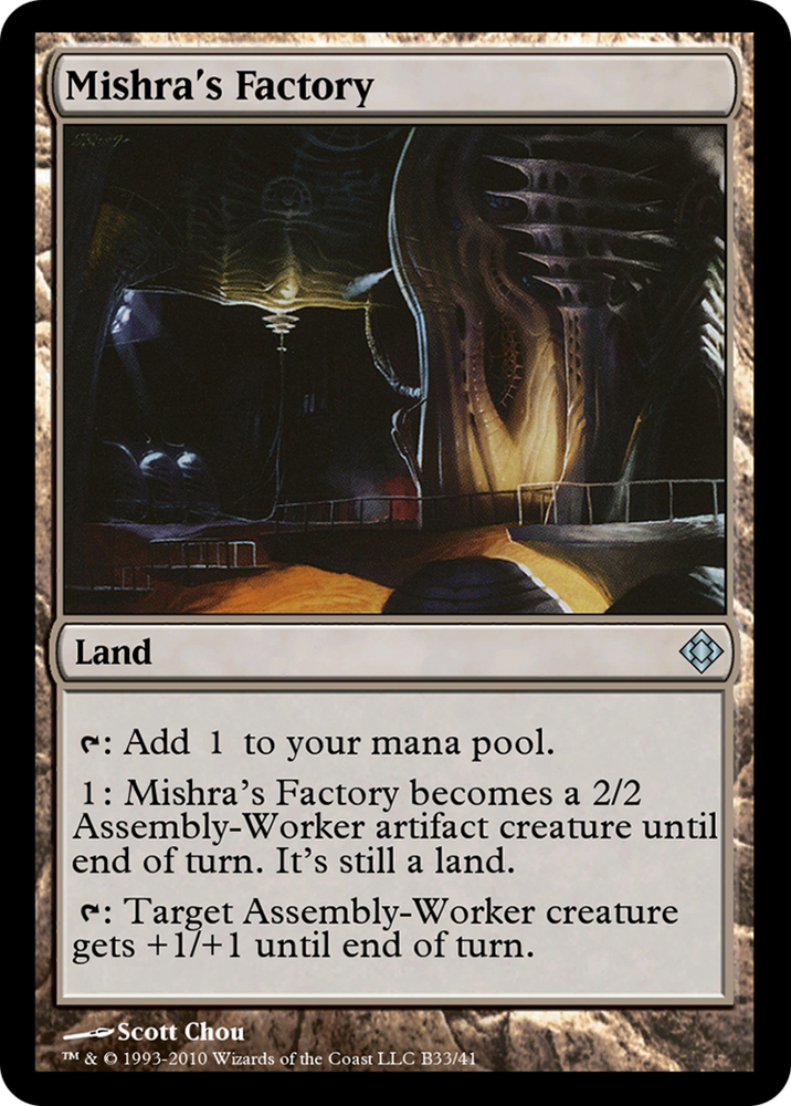Mishra's Factory (TD0-B33) - Magic Online Theme Decks