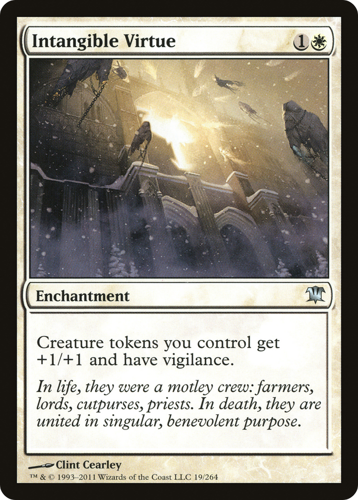 Intangible Virtue (ISD-019) - Innistrad Foil