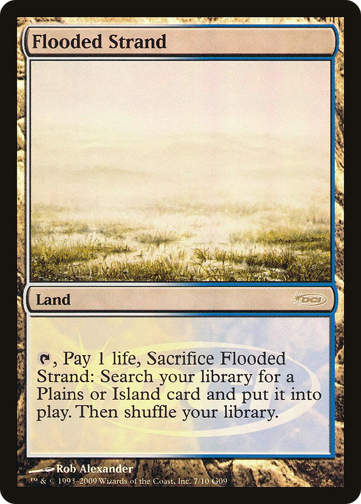 Flooded Strand (JDG-007) - Judge Gift Cards 2009 Foil