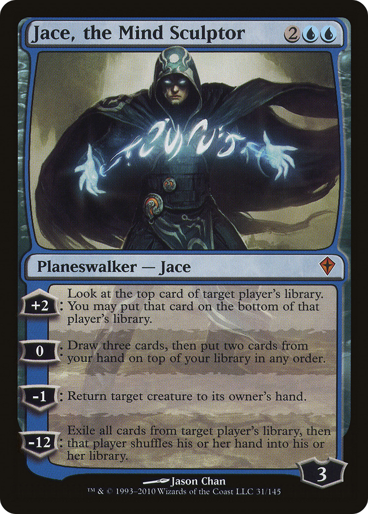 Jace, the Mind Sculptor (WWK-031) - Worldwake Foil