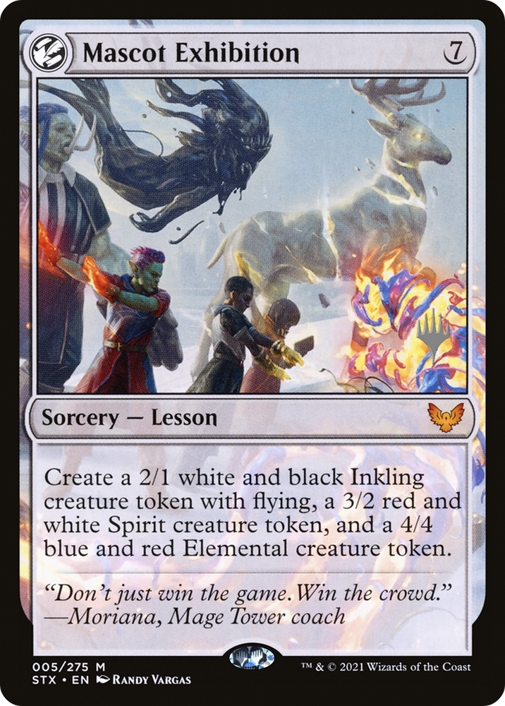 Mascot Exhibition (PPSTX-05P) - Strixhaven: School of Mages Promos: (lesson)