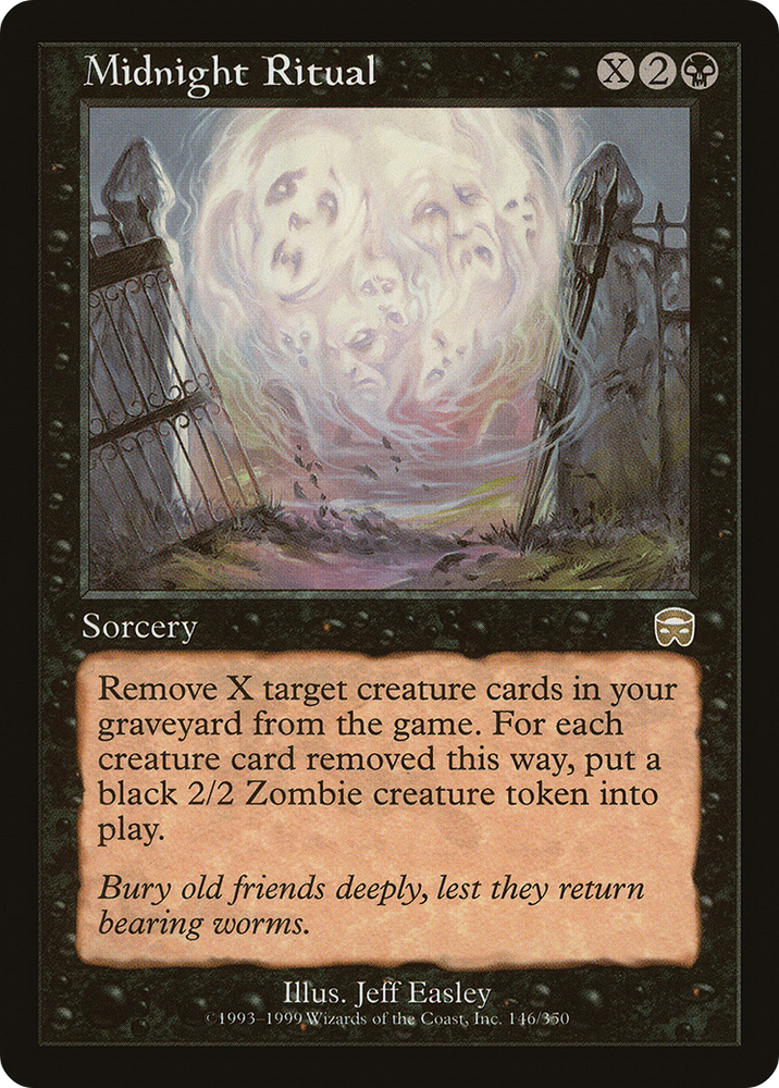 Midnight Ritual (MMQ-146) - Mercadian Masques Foil