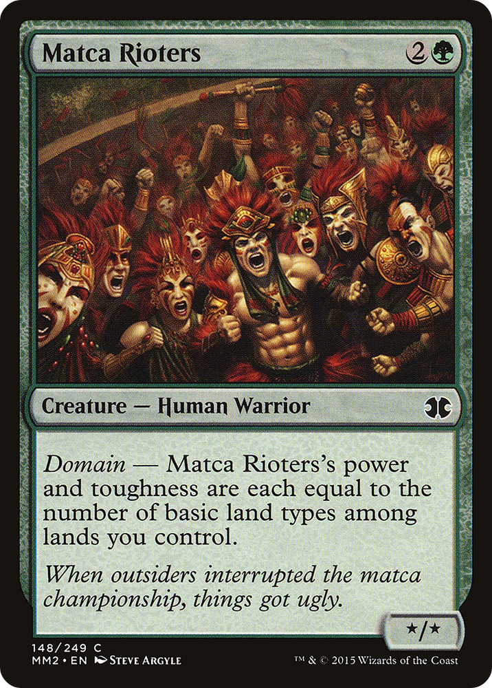 Matca Rioters (MM2-148) - Modern Masters 2015