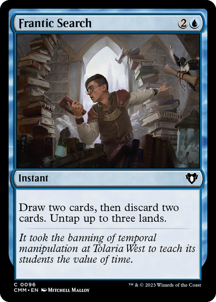 Frantic Search (CMM-096) - Commander Masters
