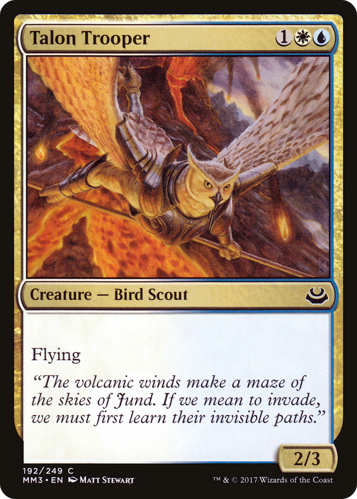 Talon Trooper (MM3-192) - Modern Masters 2017